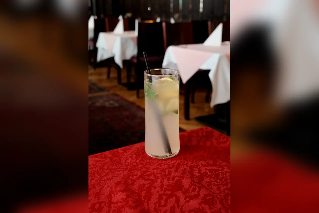 Ginger-lime lemonade at Neubauschenke Vienna