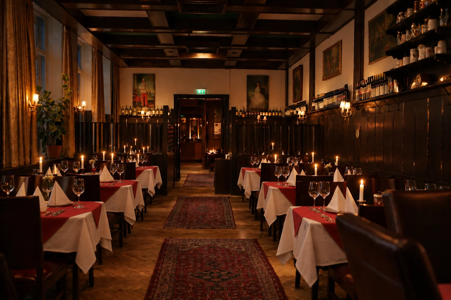 Hauptsaal - Historischer Wiener Gastraum in der Neubauschenke Wien