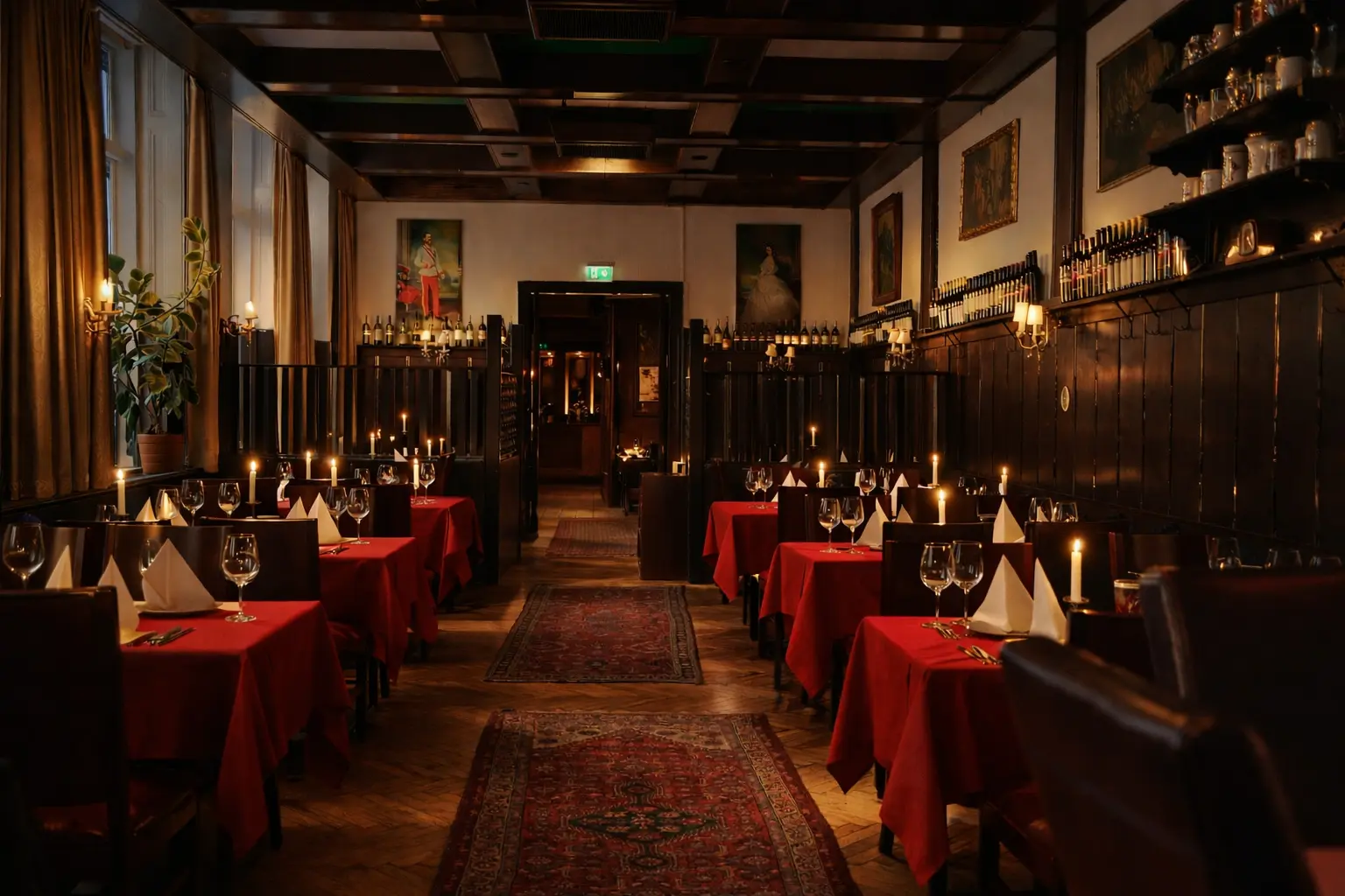 Hauptsaal - Historischer Wiener Gastraum in der Neubauschenke Wien